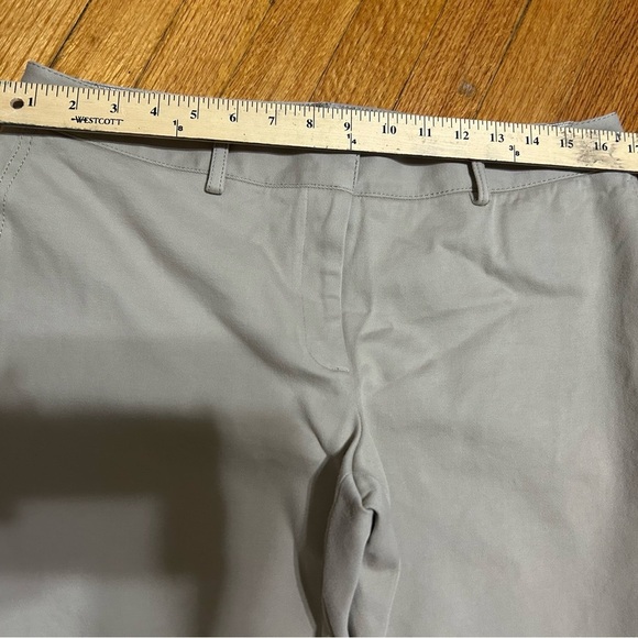 Elie Tahari cotton blend stretch Beige women's dress Career pants size US 12 - Picture 6 of 10